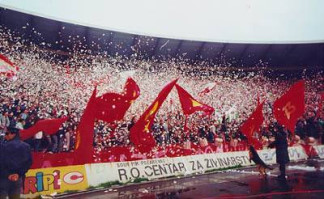 Ultras red Star Belgrade