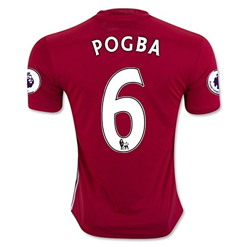 Manchester-United-1617-Pogba-Home-Jersey-de-Football-Taille-M-0