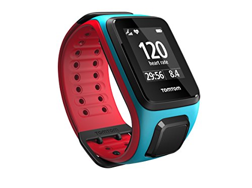 TomTom-Runner-2-Cardio-Montre-GPS-Bracelet-Large-Turquoise-Rouge-ref-1RF000100-0