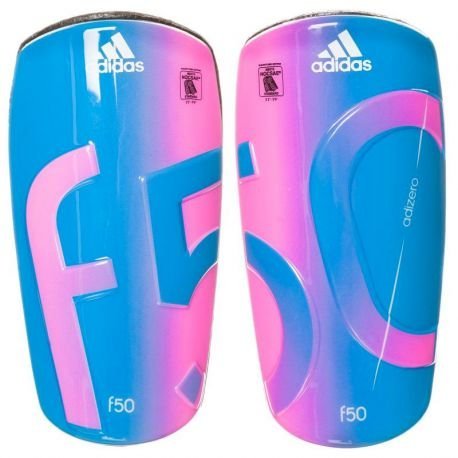 adidas-Adizero-F50-Protge-tibias-Solar-Blue2-S14Neon-PinkWhite-Taille-S-0