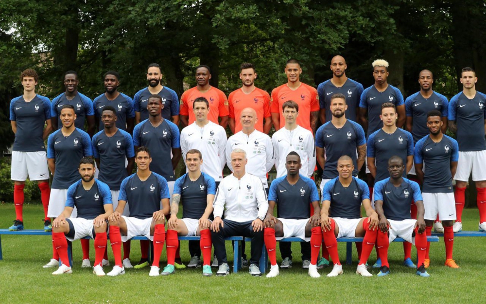 équipe de France mondial de 2018