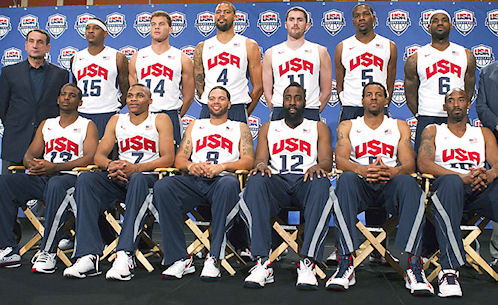 Equipe de basket des USA de 2012